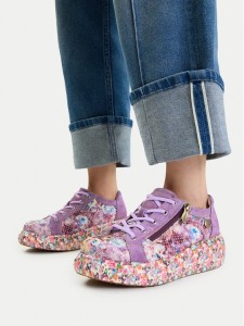 Laura Vita Sneakersy Sodao 02 Fioletowy