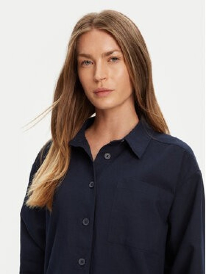 Mustang Koszula Willow 1016575 Granatowy Relaxed Fit