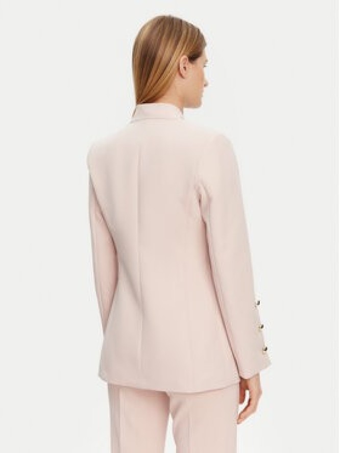 Rinascimento Marynarka CFC0122856003 Różowy Regular Fit