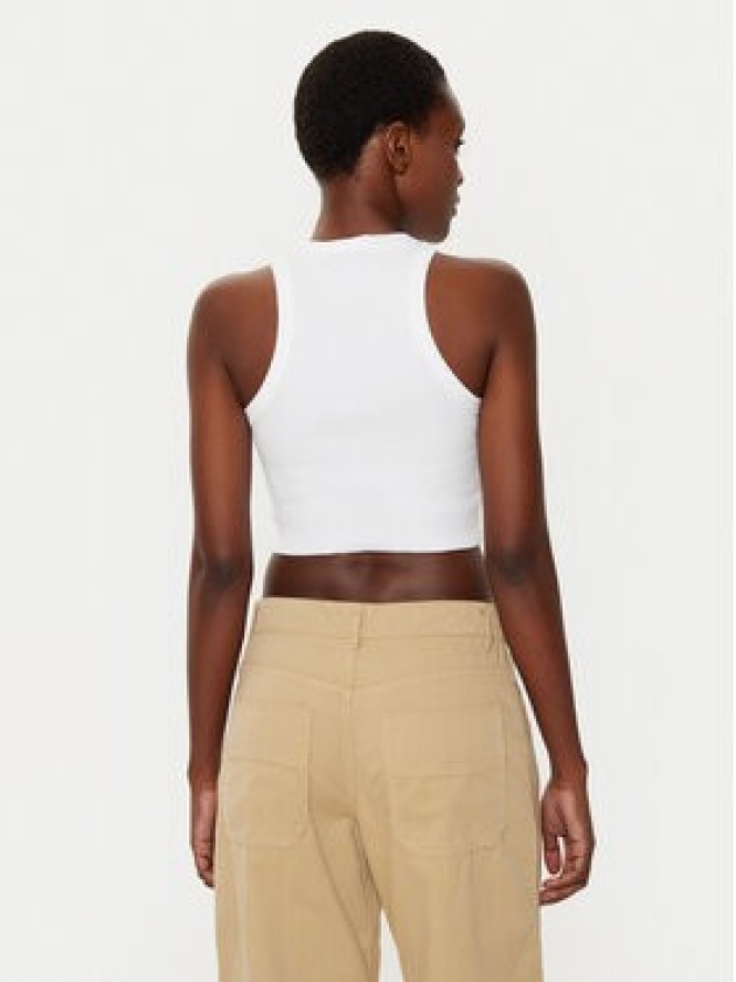 HUGO Top Baby 50511450 Biały Slim Fit