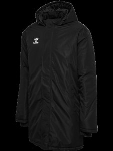 hummel Kurtka hmlAUTHENTIC BENCH JACKET Czarna Poliester