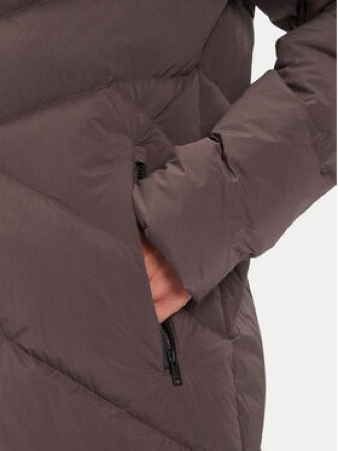 Jack Wolfskin Kurtka puchowa Marienplatz 1206971 Brązowy Regular Fit