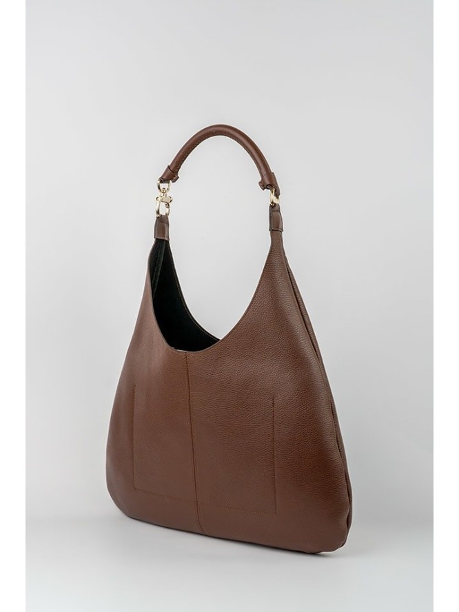 Christian Laurier Skórzany shopper bag "Suri" w kolorze jasnobrązowym - 48 x 31 x 2 cm rozmiar: onesize