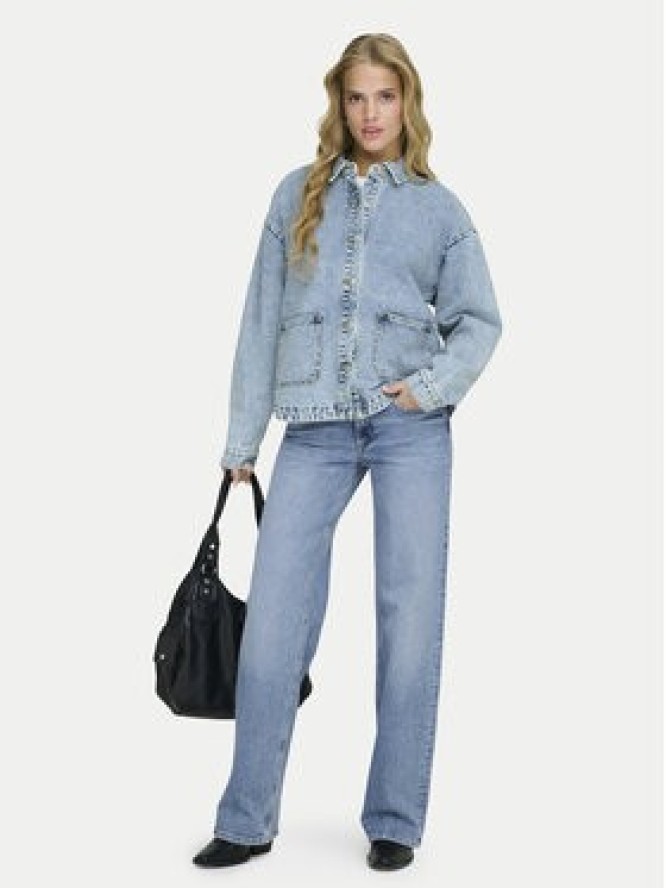 ONLY Kurtka jeansowa Lara 15372651 Niebieski Regular Fit