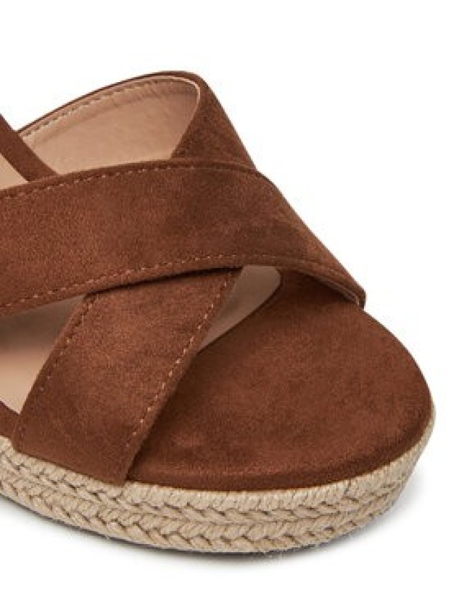 ONLY Shoes Espadryle Onlamelia-18 Mf Wedge 15335555 Brązowy