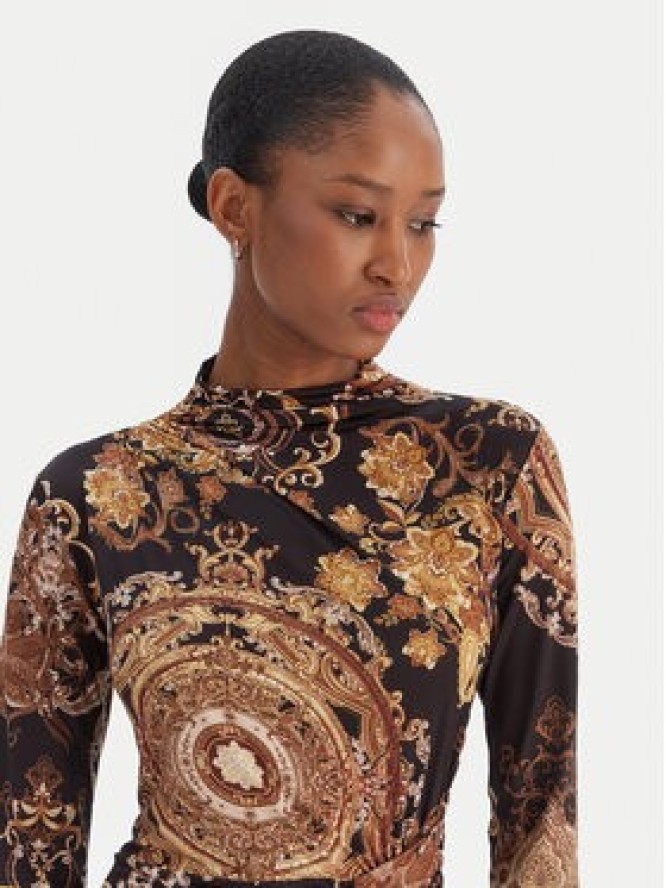 Rinascimento Sukienka koktajlowa CFC0020154002 Czarny Slim Fit