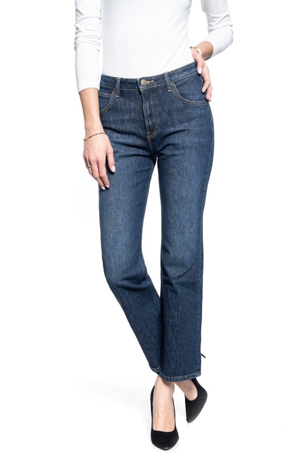 LEE CAROL BOOT 70'S BOOTCUT DAMSKIE SPODNIE JEANSOWE DARK ROBERTO L30NPOAW 112106525