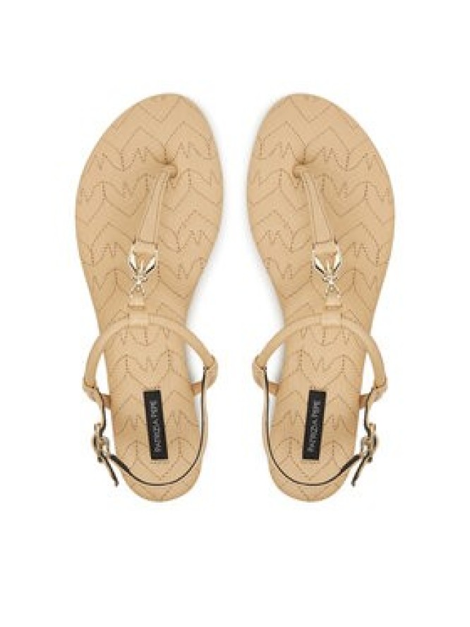 Patrizia Pepe Sandały 8X0020/L048-B824 Beżowy