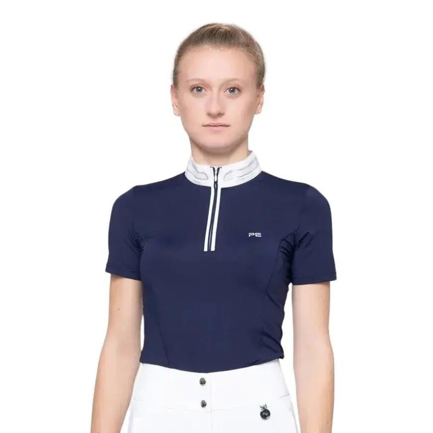 Damska koszulka polo na zawody Premier Equine Maria Diamante