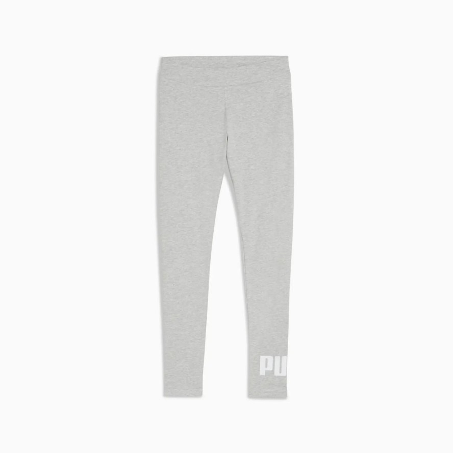 Legginsy damskie Puma ESS LOGO szare 68832904 r XS
