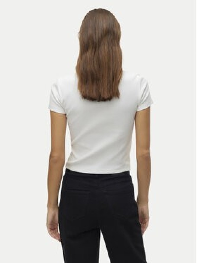 Vero Moda T-Shirt Chloe 10306894 Biały Tight Fit
