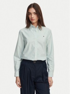 Tommy Hilfiger Koszula WW0WW46111 Zielony jasny Relaxed Fit