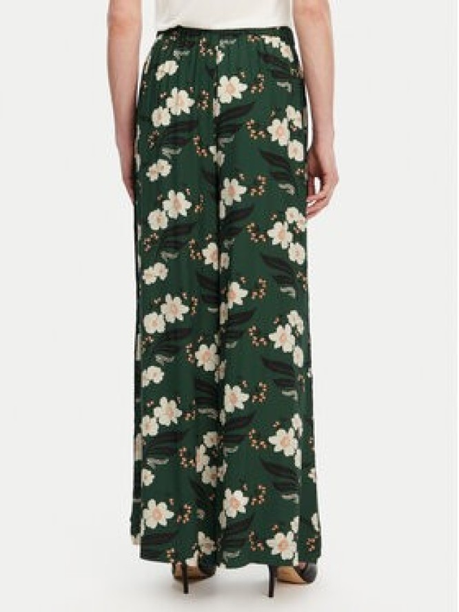 French Connection Spodnie palazzo 74YBJ Zielony Regular Fit