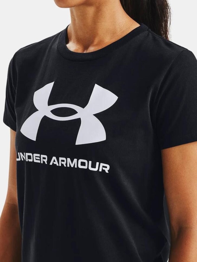 Koszulka fitness damska UNDER ARMOUR 1356305 z krótkim rękawem