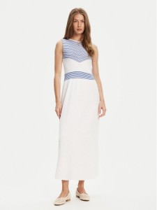 United Colors Of Benetton Sukienka letnia 1194EV02A Niebieski Regular Fit