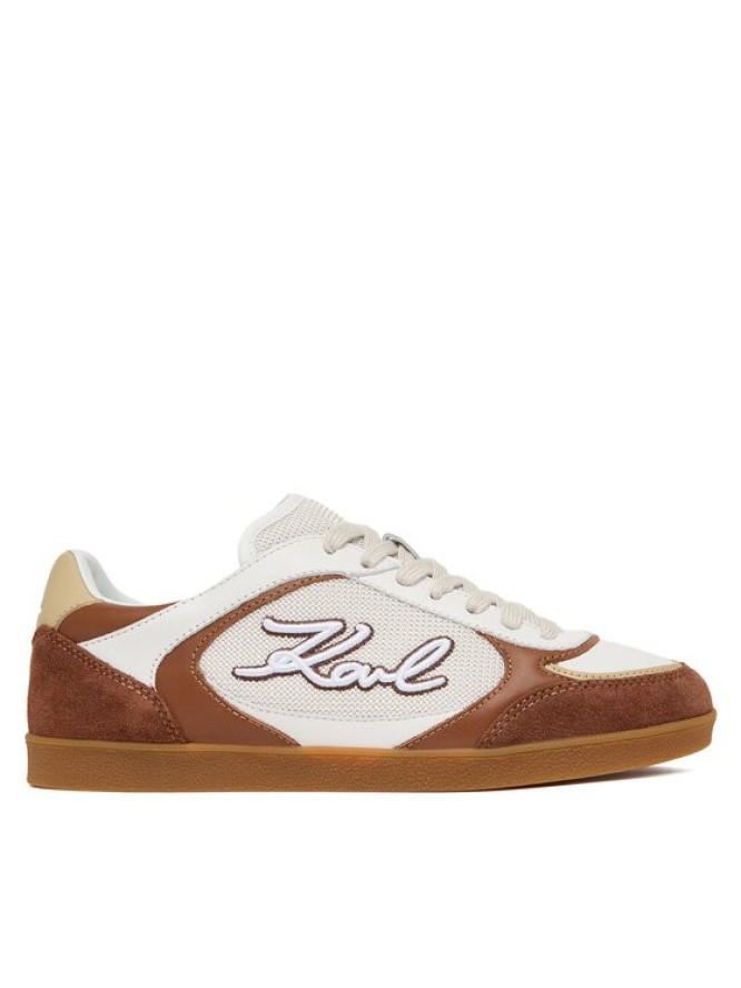 KARL LAGERFELD Sneakersy Kandidate KL63816 Brązowy