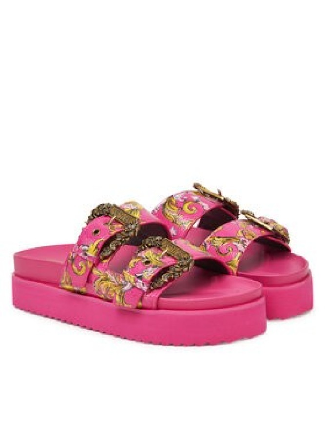 Versace Jeans Couture Klapki 78VA3SM1 Różowy
