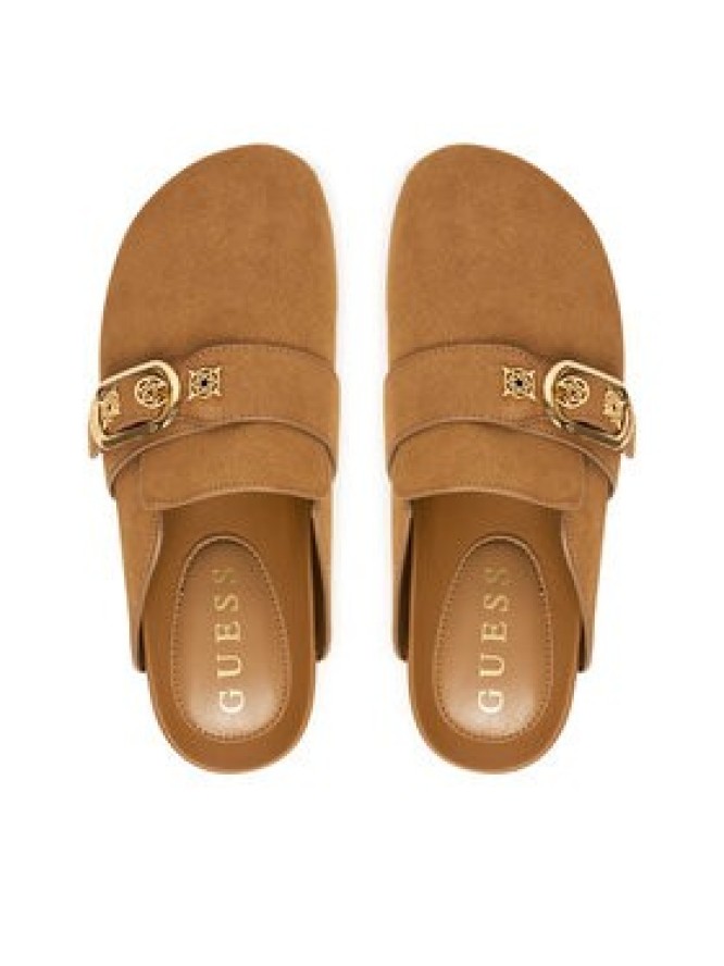 Guess Klapki FLPGAL ESU06 Brązowy