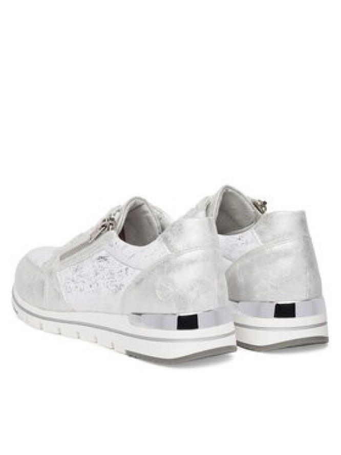 Remonte Sneakersy R6700-91 Srebrny
