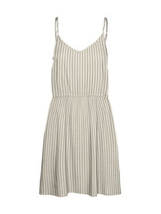 Vero Moda Sukienka letnia Mymilo 10303689 Beżowy Regular Fit