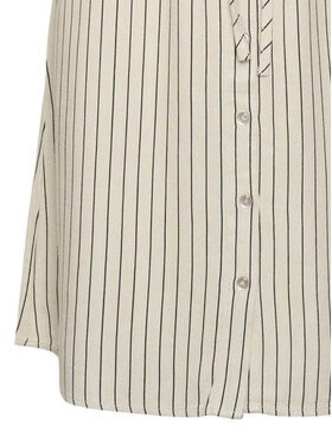 Vero Moda Sukienka letnia Mymilo 10322976 Beżowy Loose Fit