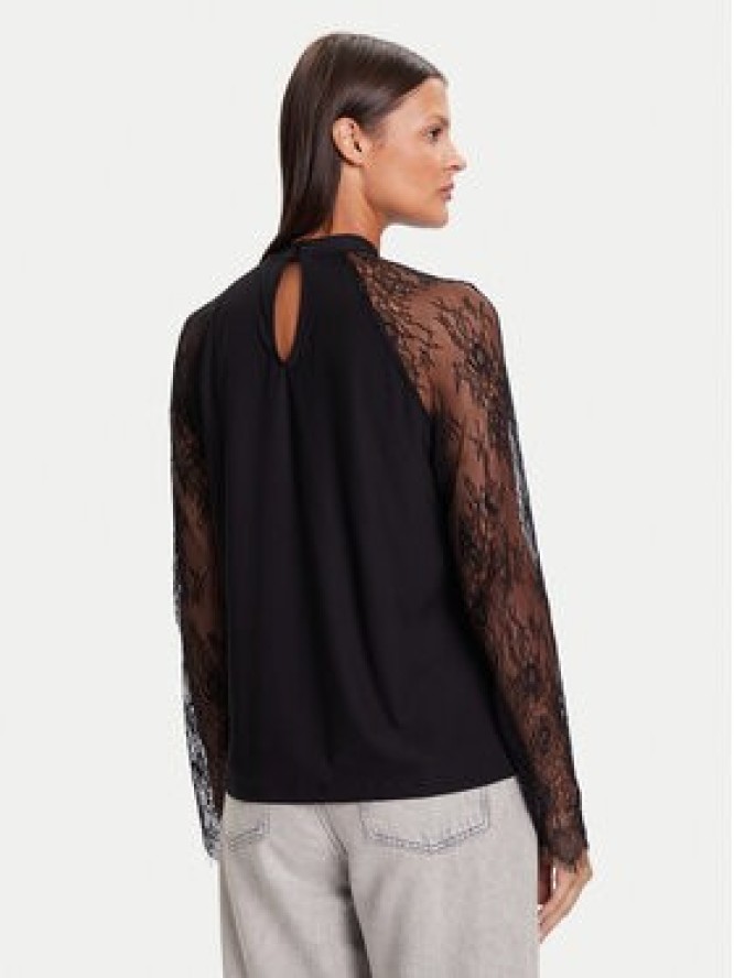 Vero Moda Bluzka Milla 10334620 Czarny Loose Fit