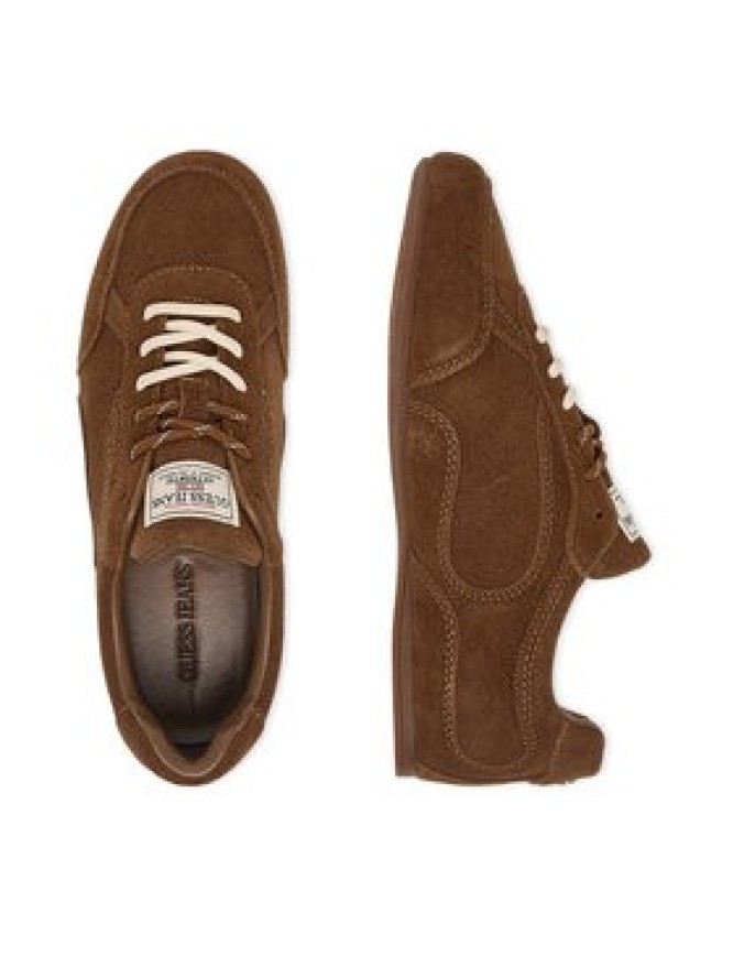 Guess Jeans Sneakersy EO-GSJ118 Brązowy