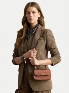 LAUREN RALPH LAUREN Torebka 432P16733001 Brązowy jasny