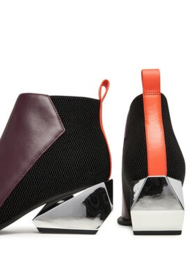 United Nude Botki Ricky Mid 1095092316 Bordowy