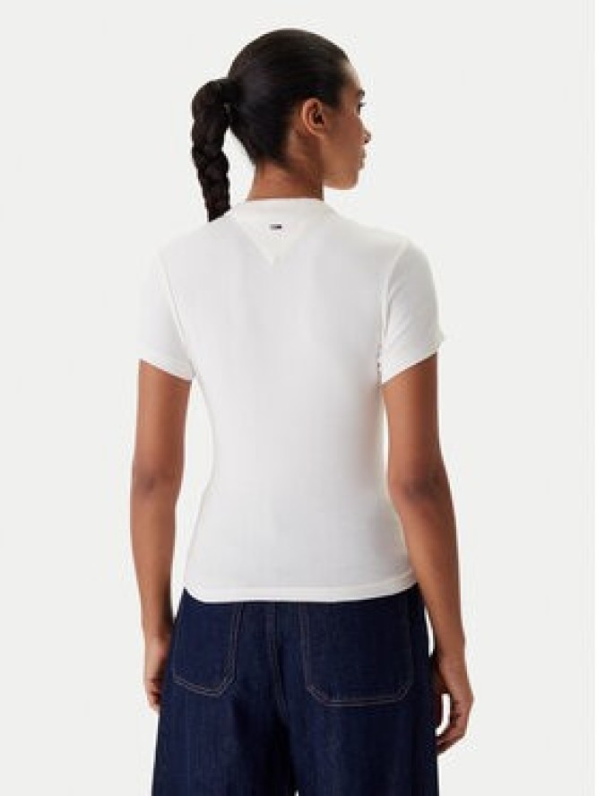 Tommy Jeans T-Shirt DW0DW22302 Biały