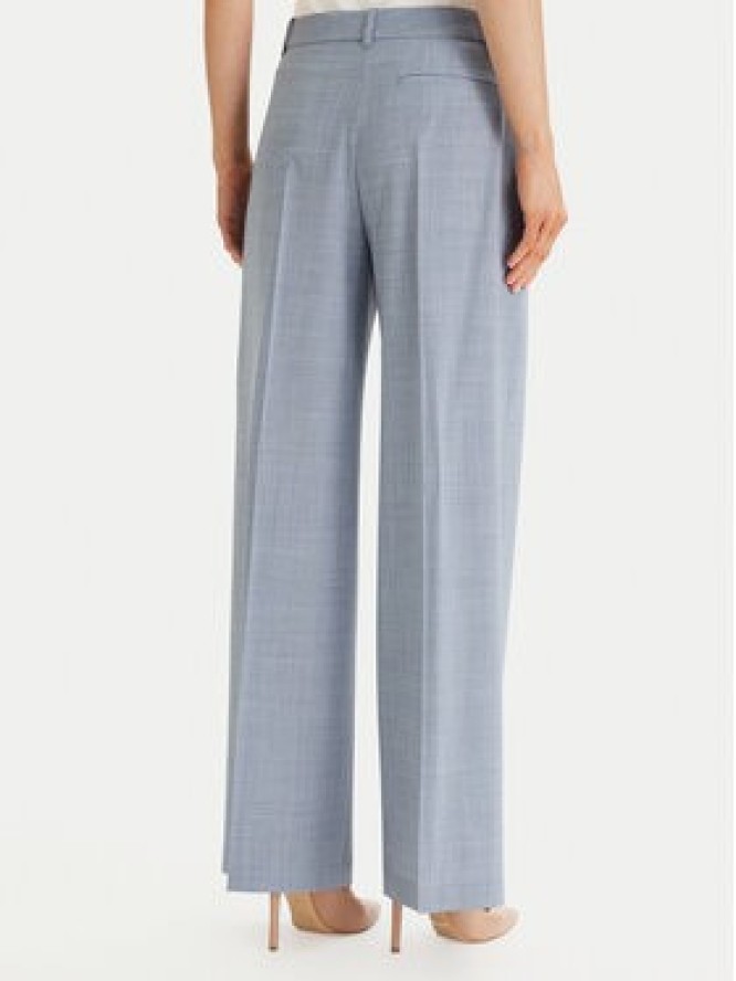 BOSS Spodnie materiałowe Tiana 4 50554965 Granatowy Regular Fit