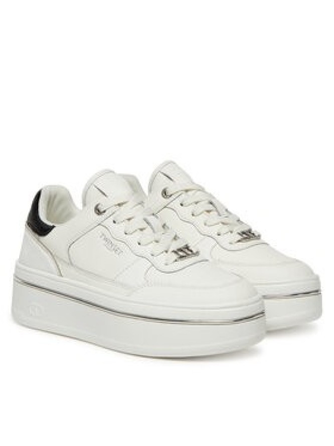 TWINSET Sneakersy 251TCP014 Biały
