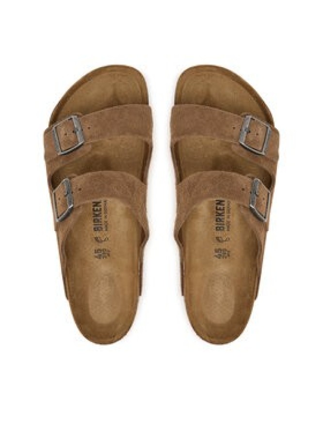 Birkenstock Klapki Arizona 1032678 Beżowy ciemny