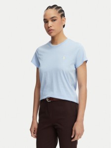 Polo Ralph Lauren T-Shirt 211B14605019 Niebieski jasny Classic Fit