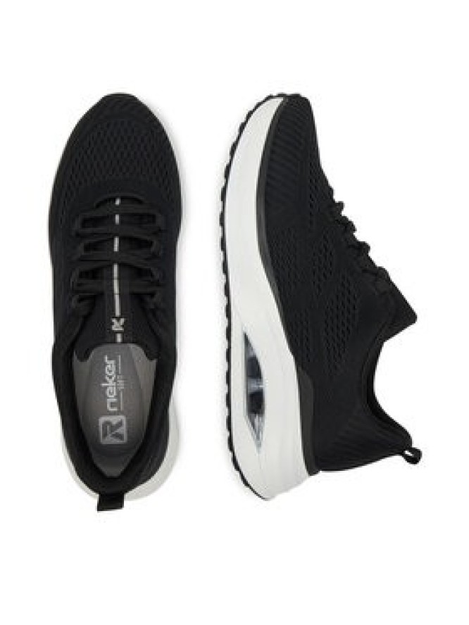 Rieker Revolution Lifestyle Sneakersy W2701-00 Czarny
