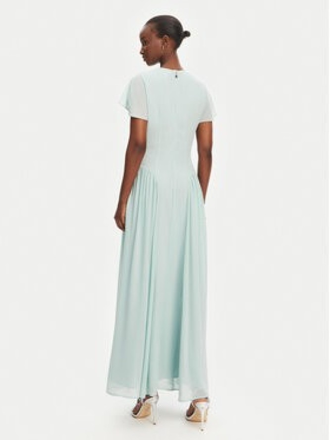 ROTATE Sukienka wieczorowa 113906305 Błękitny Regular Fit