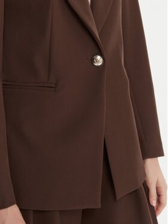 Maryley Marynarka 25IB187/M06/43CO Brązowy Regular Fit