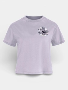 Koszulka bawełniana damska Fjallraven Fjallblomster Logo T-shirt