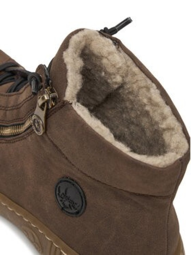 Rieker Trzewiki CEO-Z6660-25 Brązowy