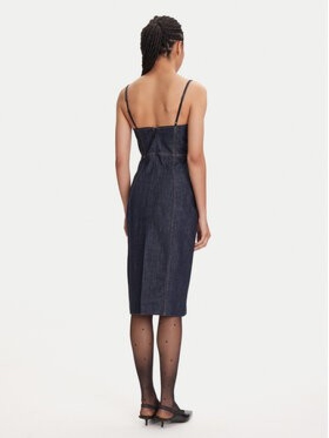 Miss Sixty 6S1DJ49400 Sukienka jeansowa Blue Black Denim F26