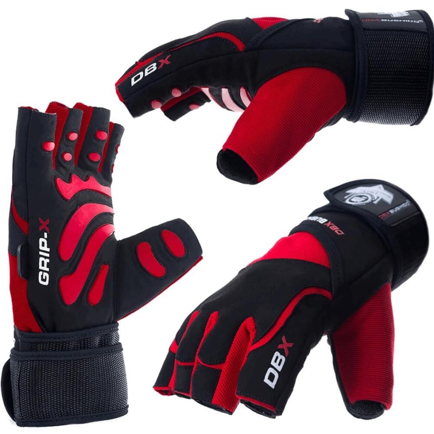 Rękawice na siłownię DBX Bushido DBX-WG-161 Grip-X