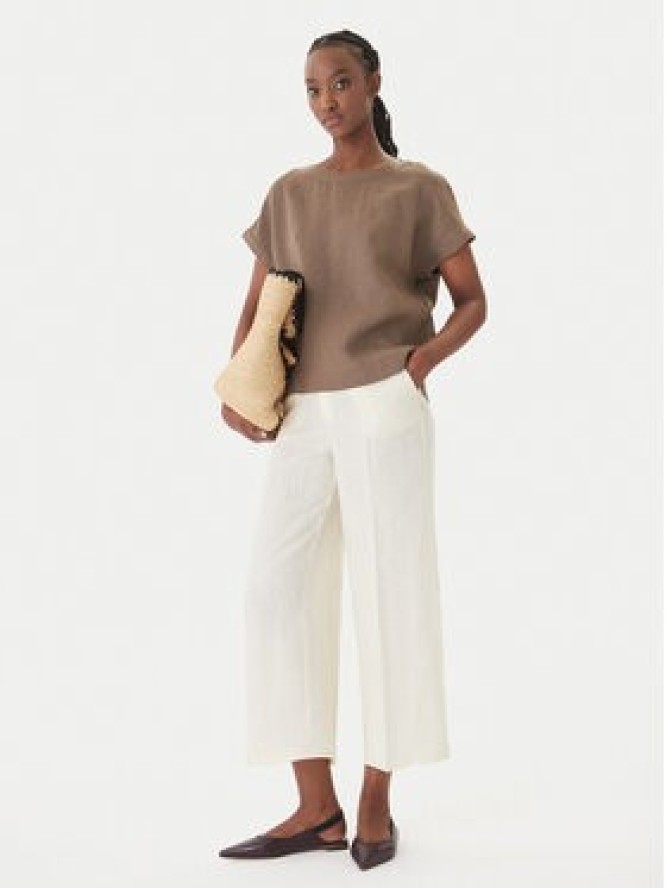 Marella T-Shirt Geyser 2615111132 Beżowy Regular Fit