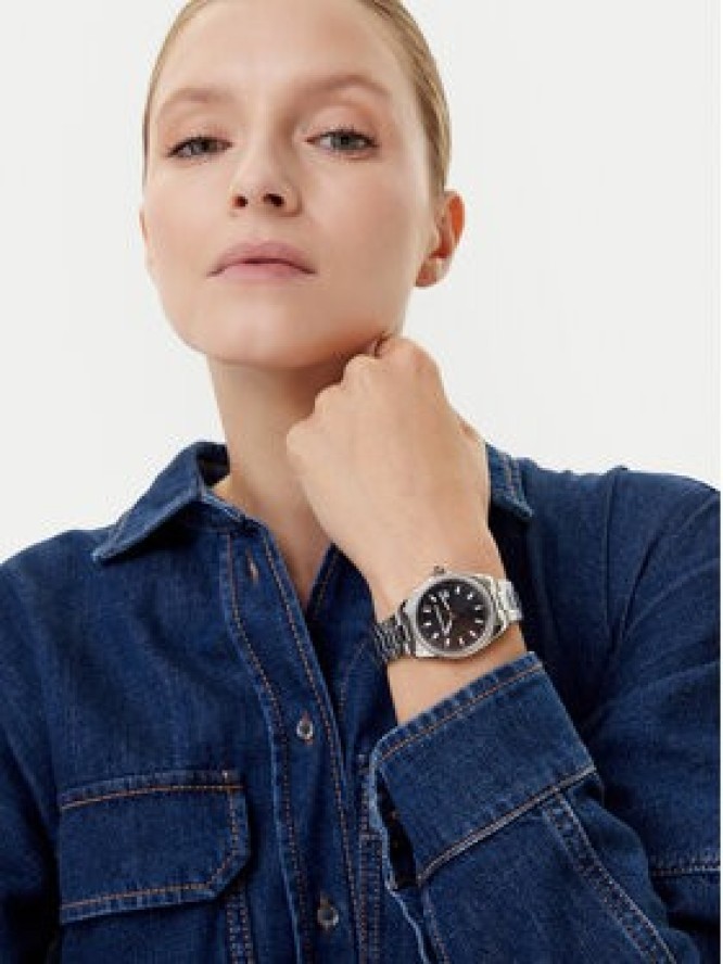 KARL LAGERFELD Zegarek R0553101511 Srebrny