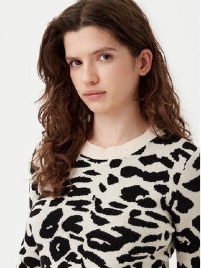 ONLY Sweter Lima 15339828 Beżowy Cropped Fit