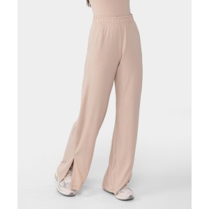 Spodnie wiskozowe Carpatree Cozy Leisure beżowe