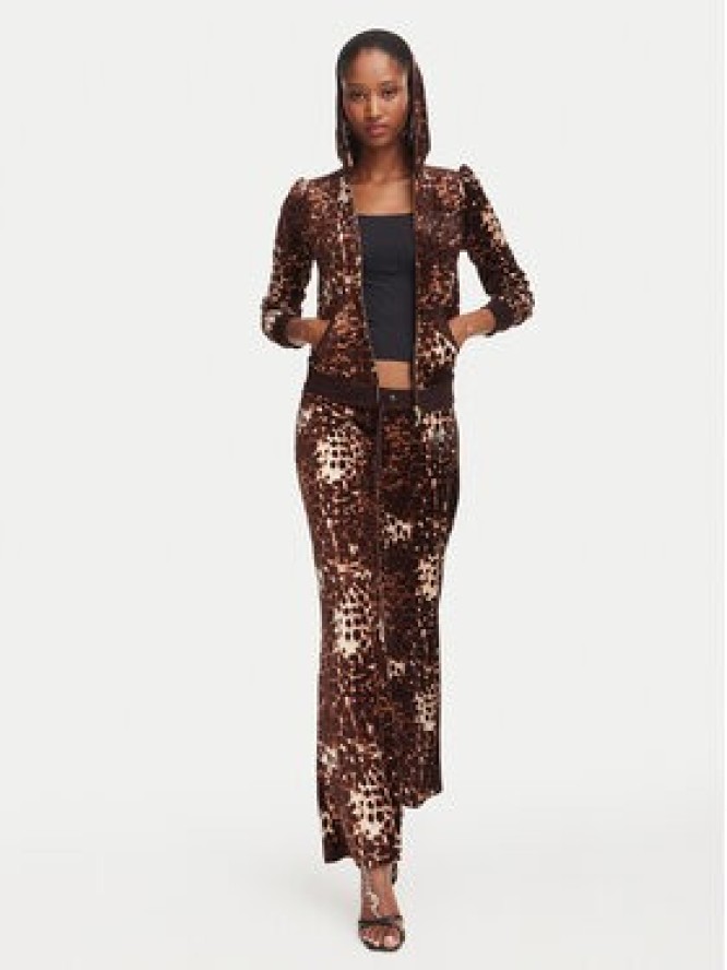 Juicy Couture Bluza Robyn JCWAS226338 Brązowy Slim Fit