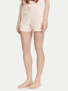 Guess Szorty materiałowe O6BD01 Z1148 Różowy jasny Regular Fit
