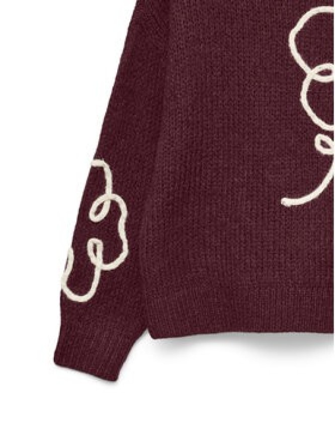 Vero Moda Golf Fatima 10335036 Fioletowy Regular Fit