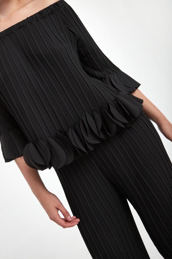 Bluzka damska plisowana JOSEPH RIBKOFF