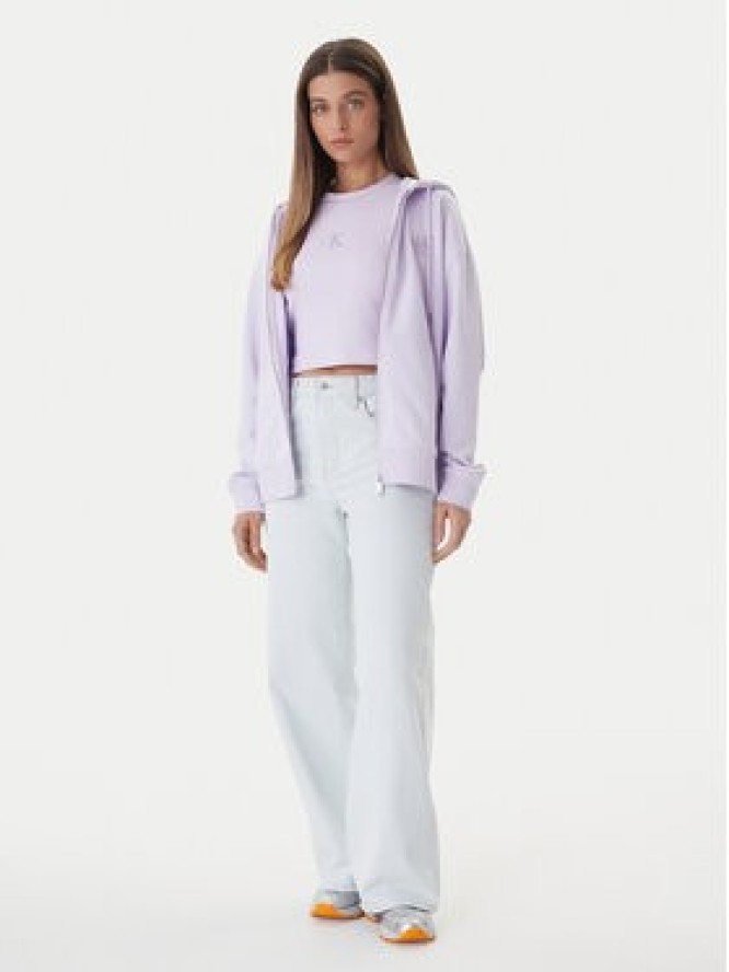 Calvin Klein Jeans Bluza LV047F205G Różowy Regular Fit